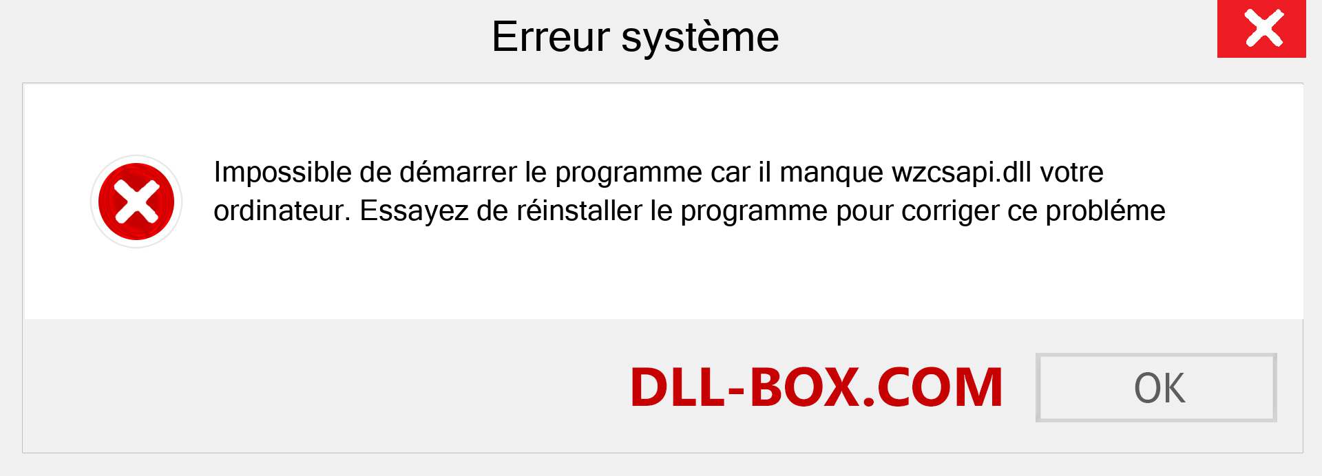 Le fichier wzcsapi.dll est manquant ?. Télécharger pour Windows 7, 8, 10 - Correction de l'erreur manquante wzcsapi dll sur Windows, photos, images